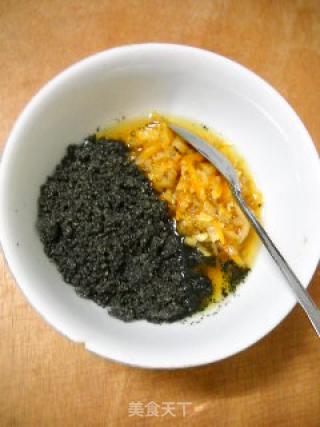 微波之芝麻蜜橙酥饼的做法步骤：5