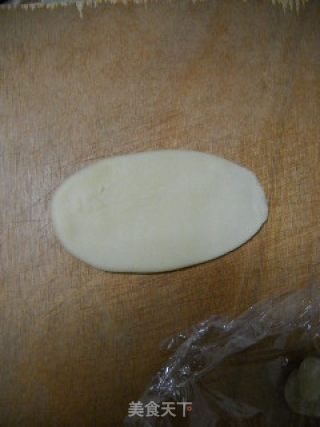 微波之芝麻蜜橙酥饼的做法步骤：8