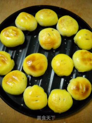 微波之芝麻蜜橙酥饼的做法步骤：18
