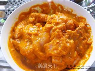 家常菜肴@@我家最爱的咖喱炸鸡块的做法步骤：4
