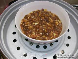 家常菜肴@@花菇蒸猪肉的做法步骤：4