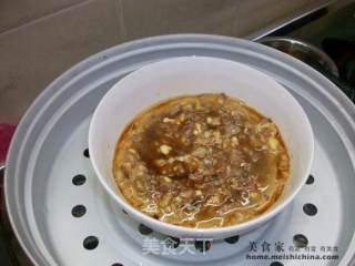 家常菜肴@@花菇蒸猪肉的做法步骤：6