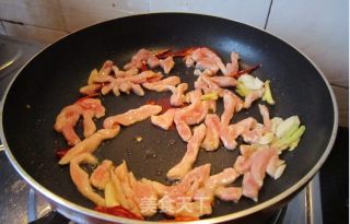 茭白肉丝的做法步骤：5