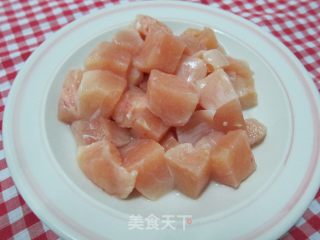 起士肉丁炒饭的做法步骤：1