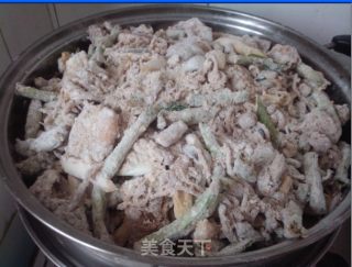 河南地方特色美食-蒸肉（蒸菜）的做法步骤：6