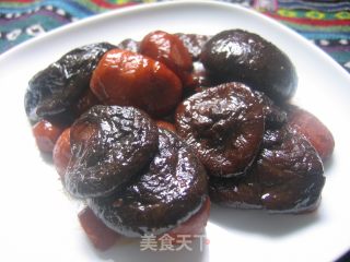 【浙菜】栗子冬菇的做法步骤：6