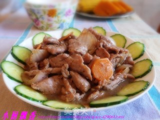 洋葱炒牛肉片的做法步骤：9