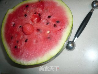 冰爽的西瓜球的做法步骤：2