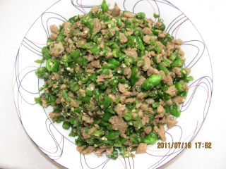 鲜辣椒炒肉末的做法步骤：9