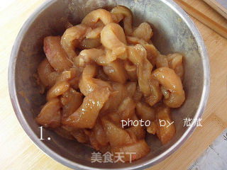 【浙菜】芹菜鸡柳 （新手零难度）的做法步骤：1