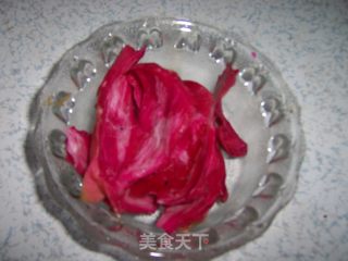 火龙果蜜豆吐司的做法步骤：1