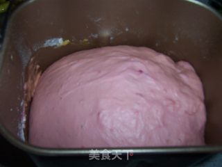 火龙果蜜豆吐司的做法步骤：5