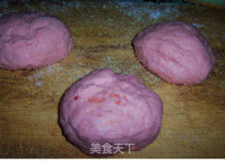 火龙果蜜豆吐司的做法步骤：7
