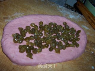 火龙果蜜豆吐司的做法步骤：8