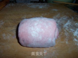 火龙果蜜豆吐司的做法步骤：10