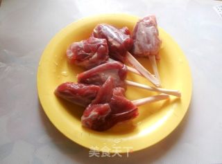 糖醋“栗子肉”的做法步骤：1