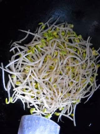 干煸黄豆芽的做法步骤：3