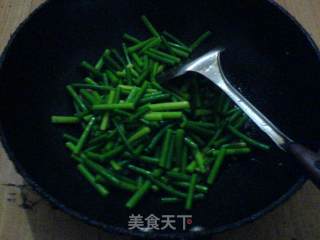 蒜苔炒肉的做法步骤：8