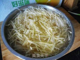 青椒土豆丝的做法步骤：3