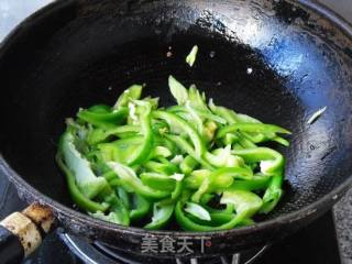青椒土豆丝的做法步骤：6