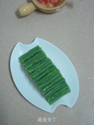 蒜香腐汁豆角的做法步骤：8
