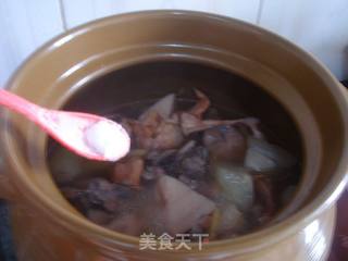 节瓜墨鱼煲排骨的做法步骤：8