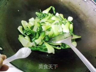 蒜香小白菜的做法步骤：6