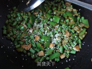 简单-青辣椒炒长豆角的做法步骤：6