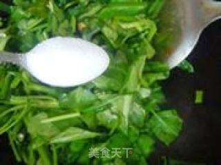 蒜香空心菜的做法步骤：7