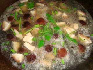 香菇肉片汤的做法步骤：6