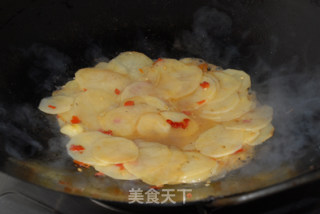 快手菜----剁椒土豆片的做法步骤：7