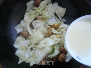 板粟烧白菜的做法步骤：7