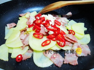 培根土豆片的做法步骤：8