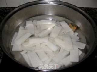 水煮白萝卜的做法步骤：7
