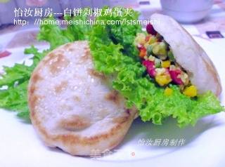 【营养早餐】白饼剁椒鸡蛋夹的做法步骤：8