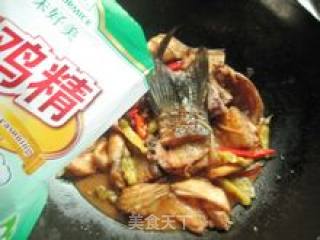 经典美味—酸辣鱼三鲜的做法步骤：8