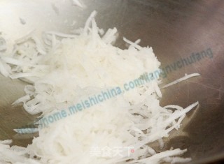 港式金黄萝卜糕的做法步骤：5