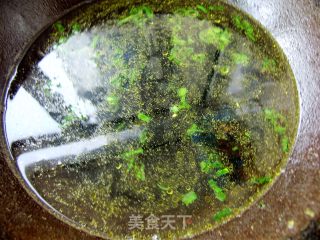二伏的面----蛋花番茄面的做法步骤：6