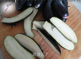 蒜茄子的做法步骤：1