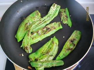擂辣椒炒豆干的做法步骤：4