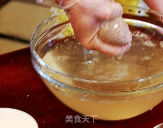 纯手工爱玉冰的做法步骤：3