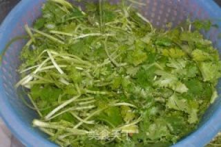 鲫鱼烧香菜的做法步骤：3