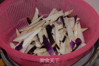海米烧茄子的做法步骤：4