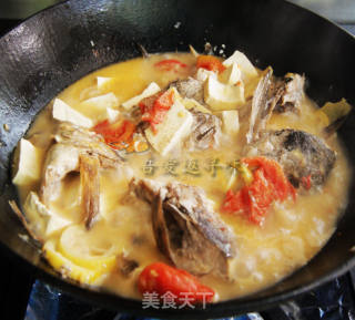 豆腐鱼头汤的做法步骤：11