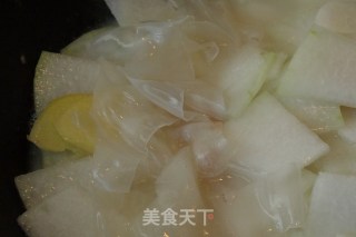 虾仁粉皮冬瓜汤的做法步骤：8