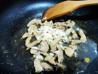 蒜薹炒肉的做法步骤：6