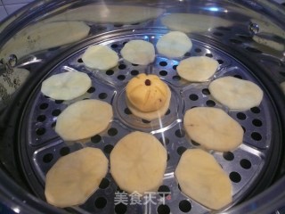 南瓜豆沙包的做法步骤：7