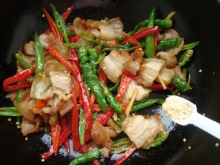 儿时记忆---【湘菜】农家小炒肉的做法步骤：8