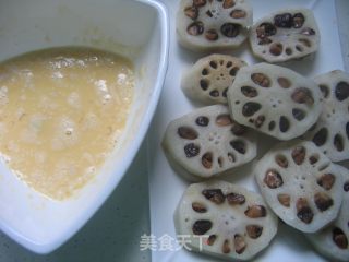 【湘菜】冬菇藕夹的做法步骤：5