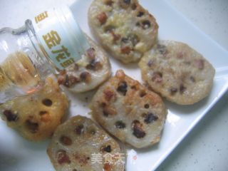 【湘菜】冬菇藕夹的做法步骤：8